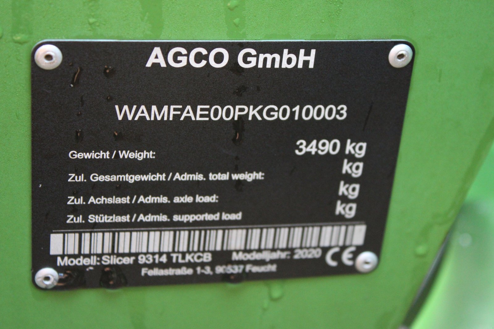 Mähwerk a típus Fendt Slicer 9314 TLKCB, Gebrauchtmaschine ekkor: Holle- Grasdorf (Kép 13)