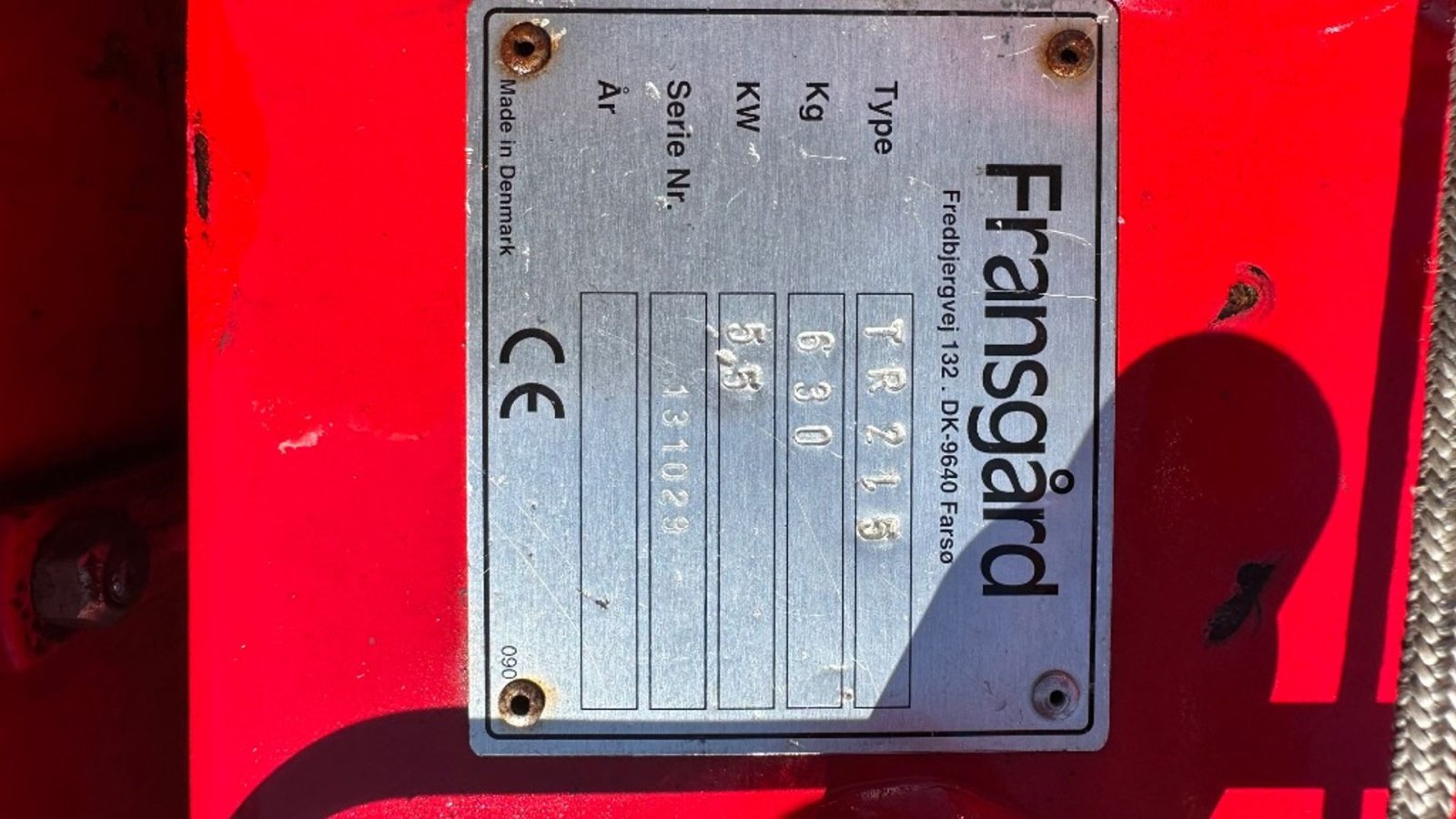 Mähwerk del tipo Fransgard TR215, Gebrauchtmaschine en Rødovre (Imagen 5)
