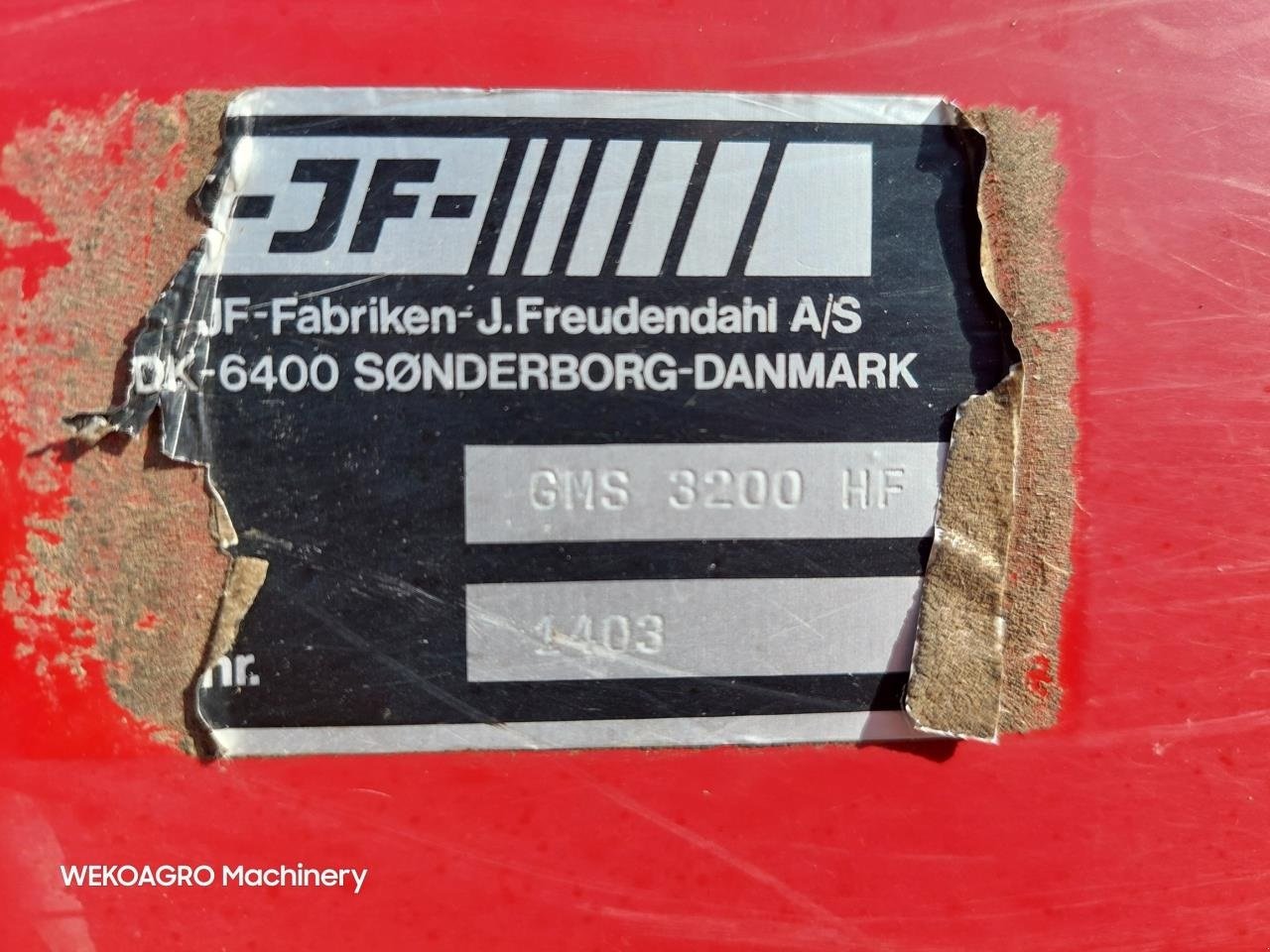 Mähwerk typu JF GMS 3200 Hydro-flex, Gebrauchtmaschine v Hammel (Obrázek 16)