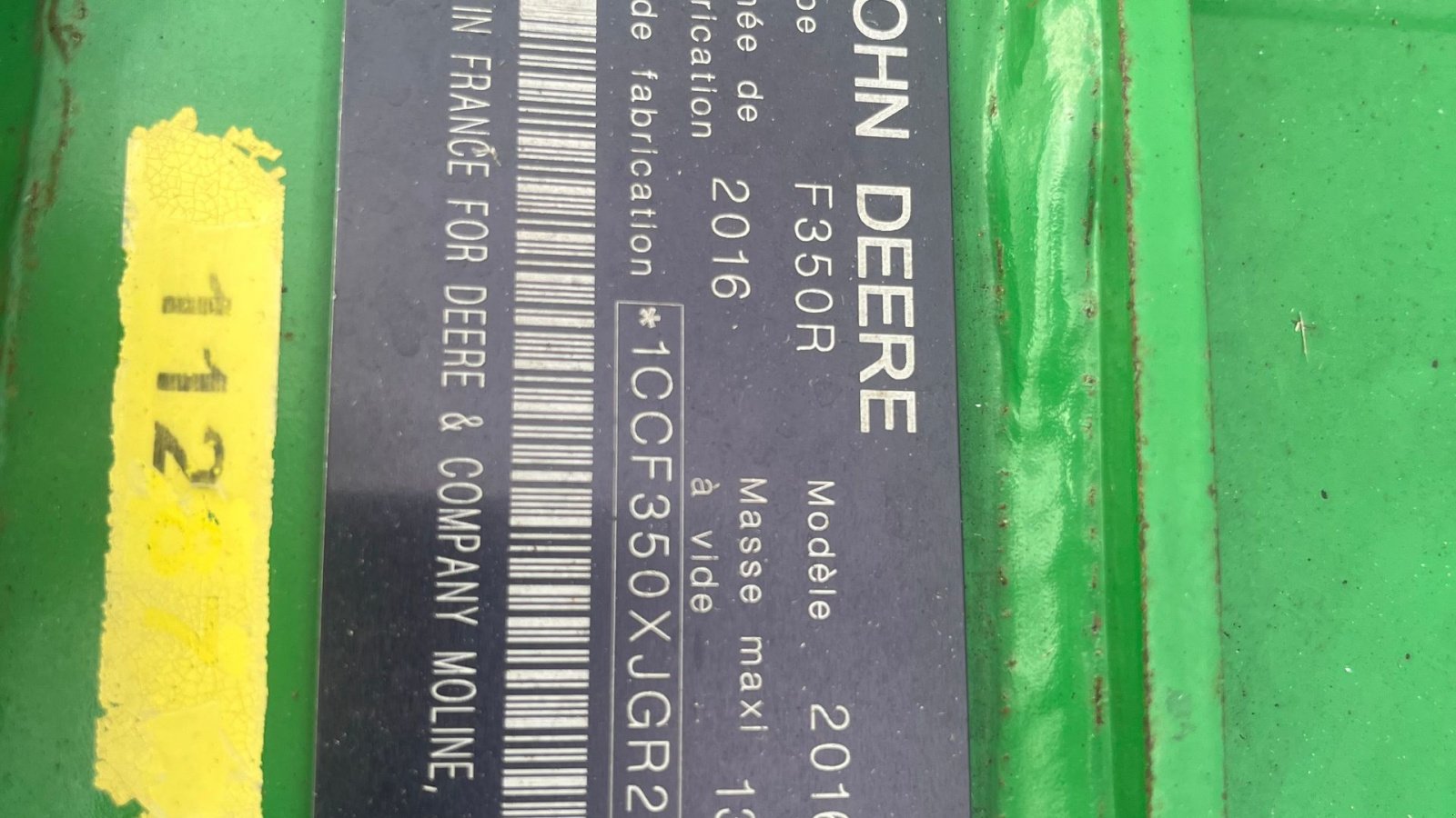 Mähwerk des Typs John Deere 131 frontskårlægger, Gebrauchtmaschine in Brørup (Bild 5)