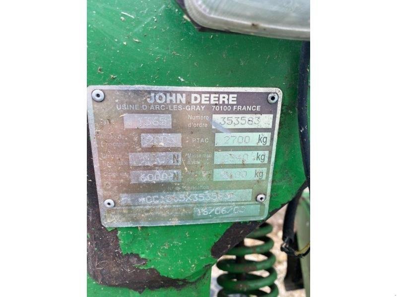 Mähwerk des Typs John Deere 1365, Gebrauchtmaschine in SAINT-GERMAIN DU PUY (Bild 11)