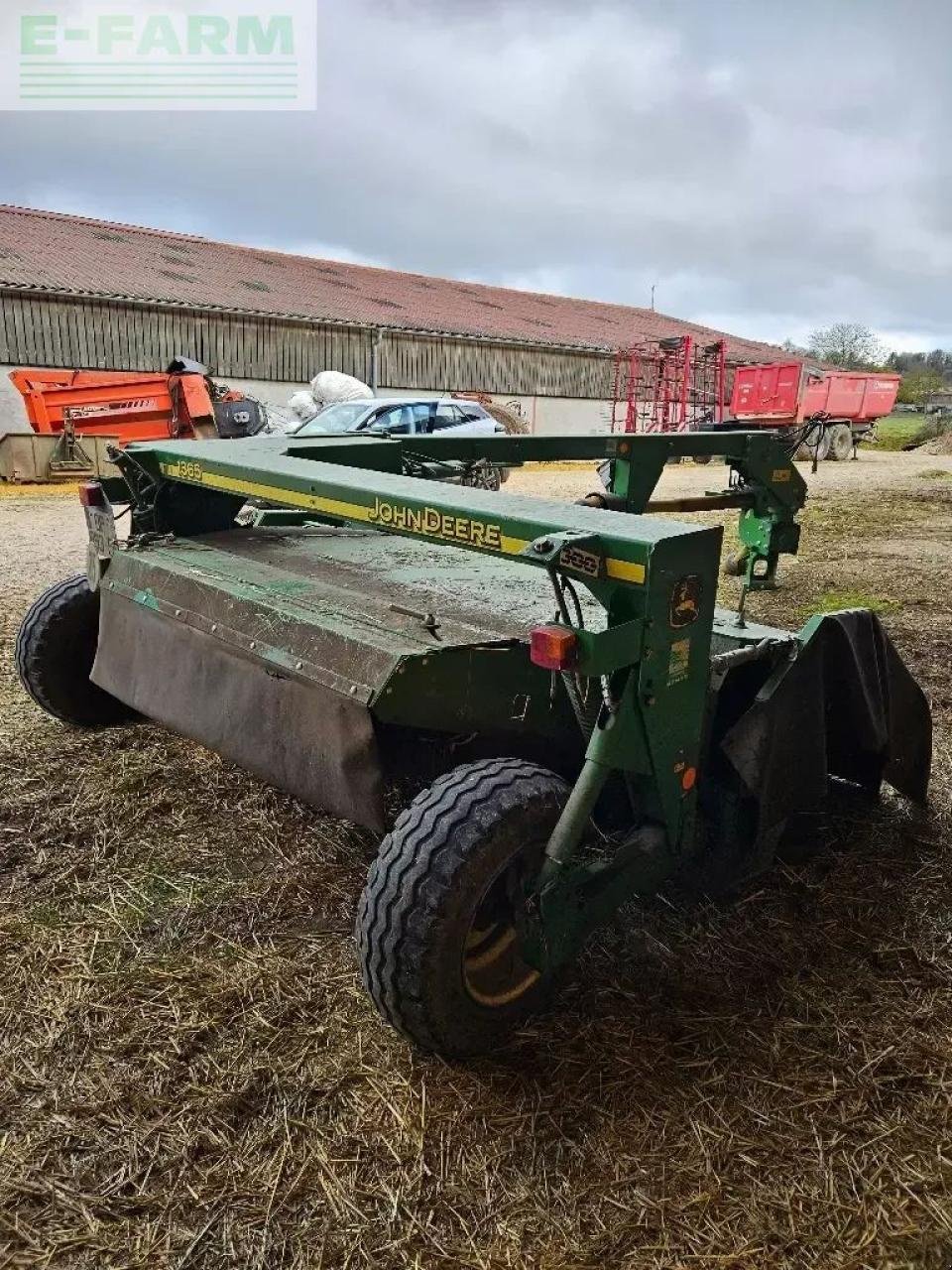 Mähwerk des Typs John Deere 1365, Gebrauchtmaschine in CHAUVONCOURT (Bild 3)