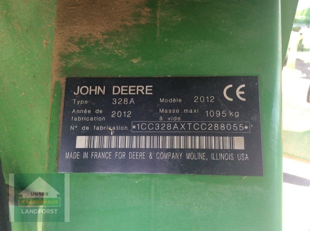 Mähwerk typu John Deere 328 A, Gebrauchtmaschine v Kobenz bei Knittelfeld (Obrázek 10)