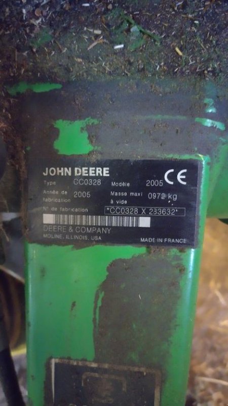 Mähwerk типа John Deere 328, Gebrauchtmaschine в ENNEZAT (Фотография 3)