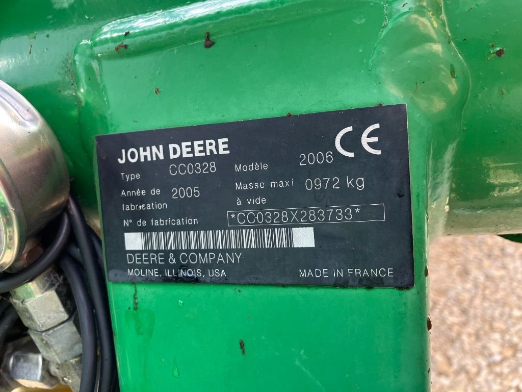 Mähwerk typu John Deere 328, Gebrauchtmaschine w VIRECOURT (Zdjęcie 11)