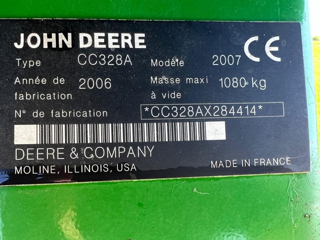 Mähwerk of the type John Deere CC328A, Gebrauchtmaschine in Coevorden (Picture 10)