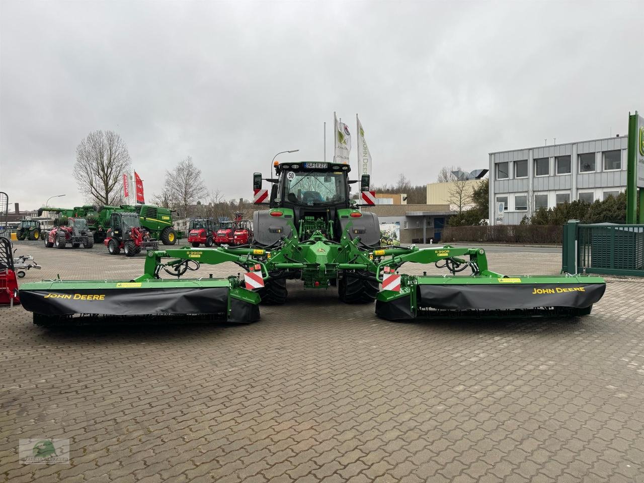 Mähwerk του τύπου John Deere R990R + F310R, Neumaschine σε Münchberg (Φωτογραφία 5)