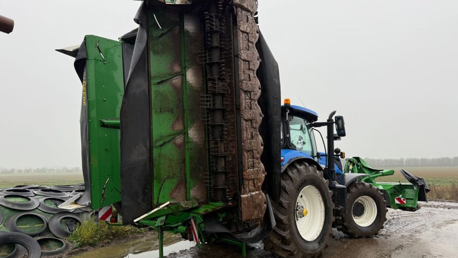 Mähwerk del tipo John Deere R990R + F350R, Gebrauchtmaschine en Gjerlev J. (Imagen 8)