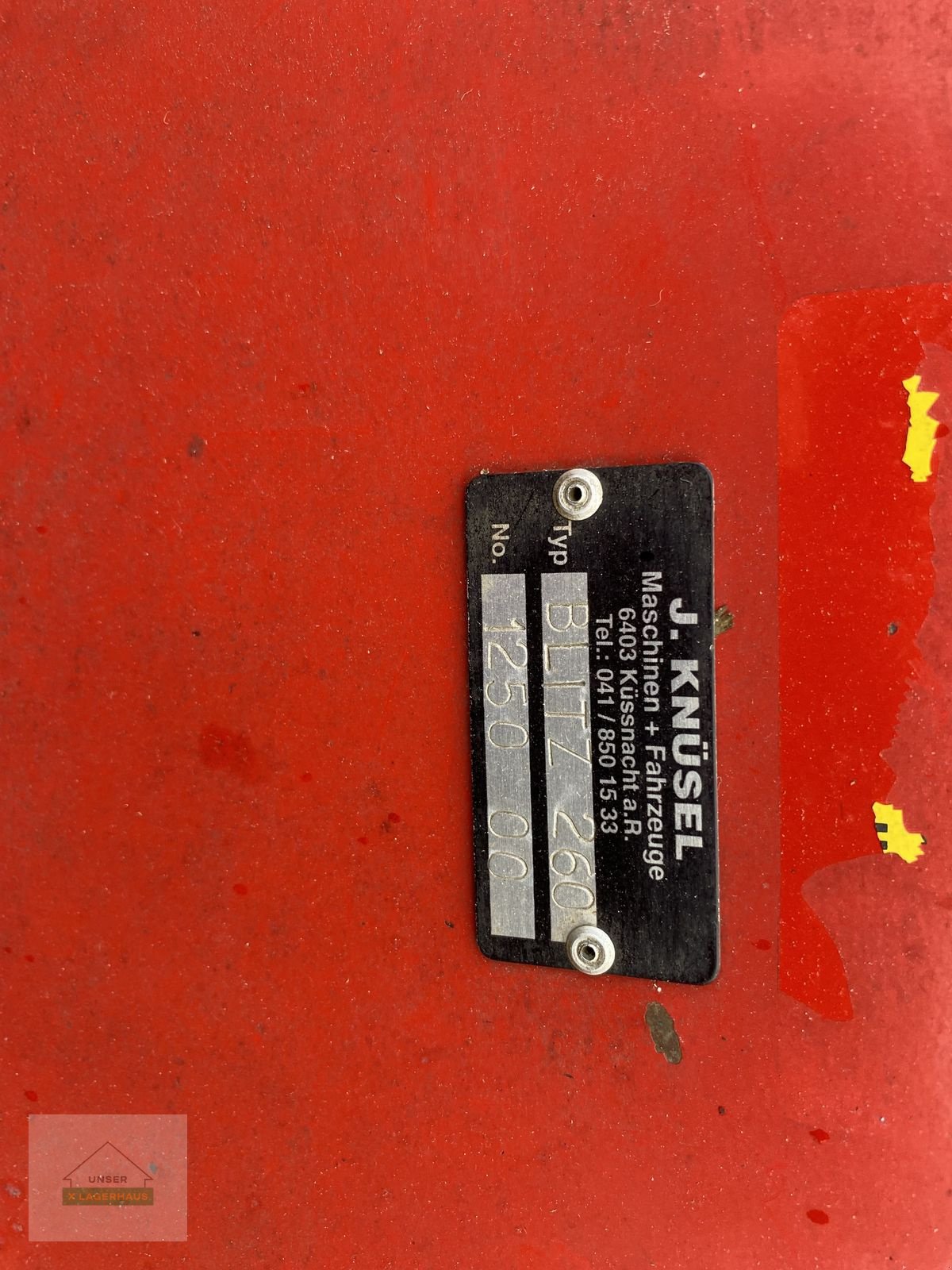 Mähwerk van het type Knüsel Scheibenmähwerk Blitz 260, Gebrauchtmaschine in Wartberg (Foto 2)