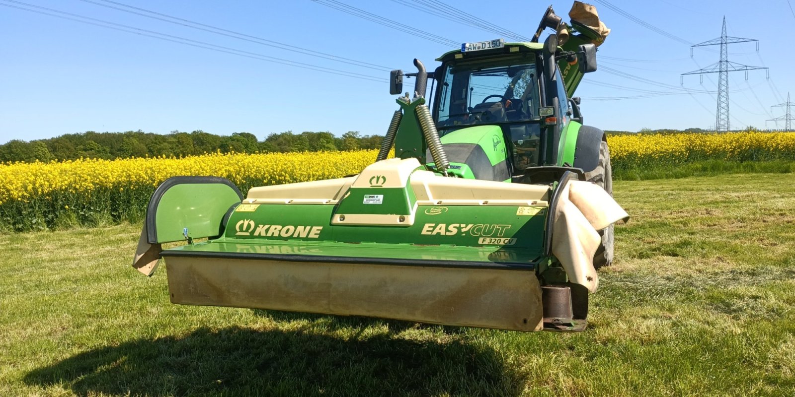 Mähwerk типа Krone Easy Cut 320 CV Krone Easy Cut 320 CV, Gebrauchtmaschine в Bad Breisig (Фотография 1)