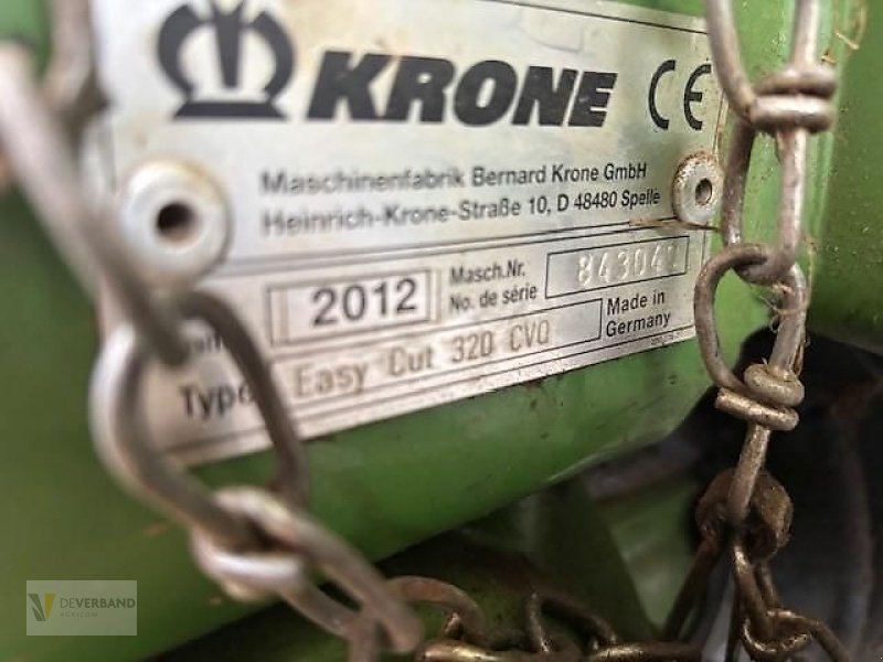 Mähwerk typu Krone 320 CV-Q, Gebrauchtmaschine v Colmar-Berg (Obrázek 8)
