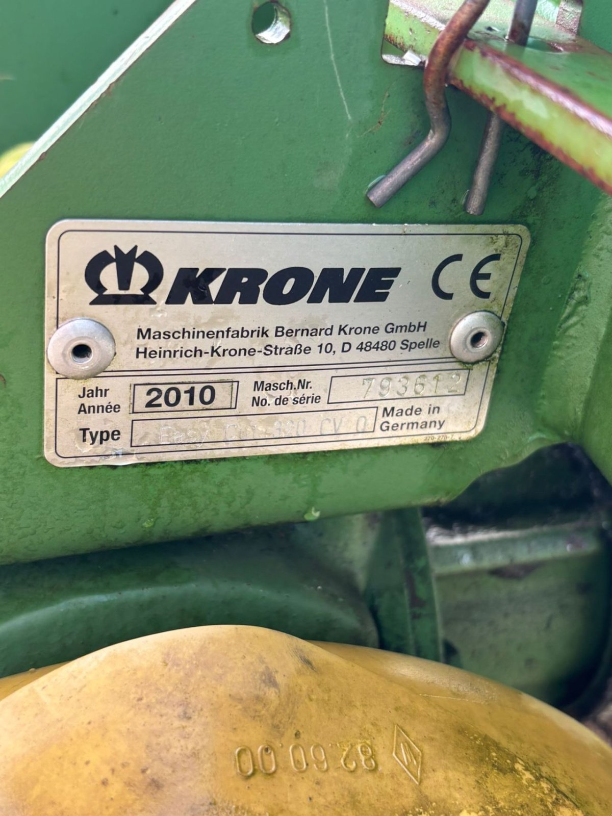 Mähwerk Türe ait Krone 320 CV-Q, Gebrauchtmaschine içinde Zelhem (resim 6)