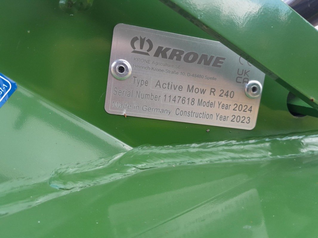 Mähwerk of the type Krone Active Mow R 240, Neumaschine in Gülzow-Prüzen OT Mühlengeez (Picture 3)