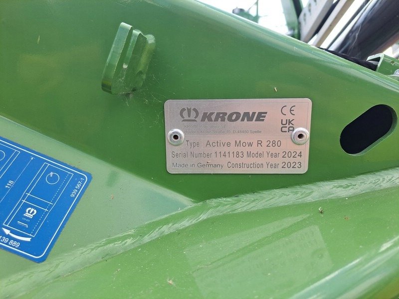 Mähwerk of the type Krone Active Mow R 280, Neumaschine in Gülzow-Prüzen OT Mühlengeez (Picture 4)