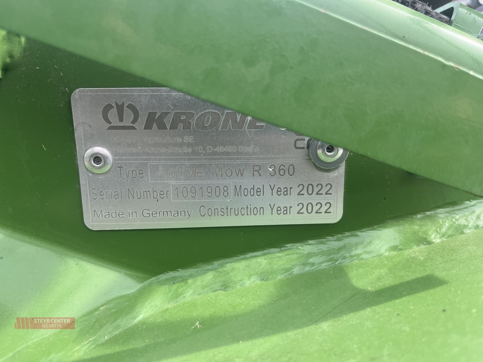 Mähwerk tipa Krone Active Mow R 360, Gebrauchtmaschine u St. Pölten (Slika 5)