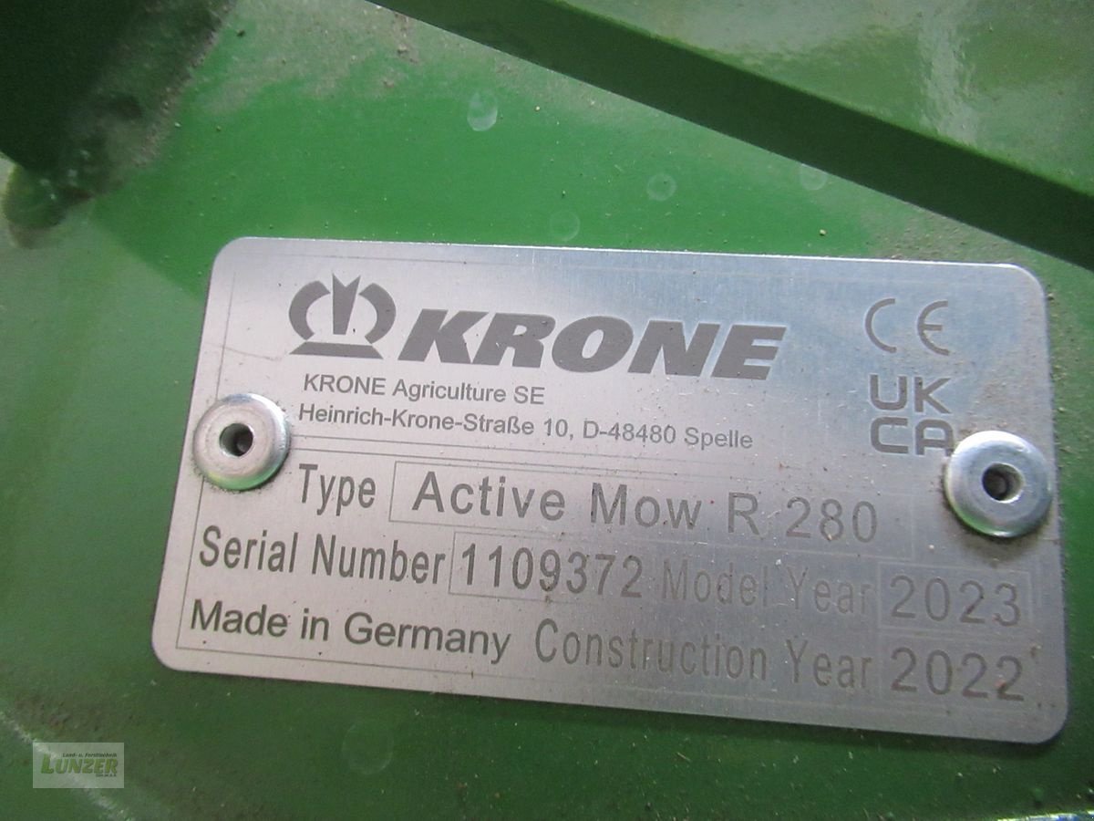 Mähwerk des Typs Krone Active Mow R280, Neumaschine in Kaumberg (Bild 4)