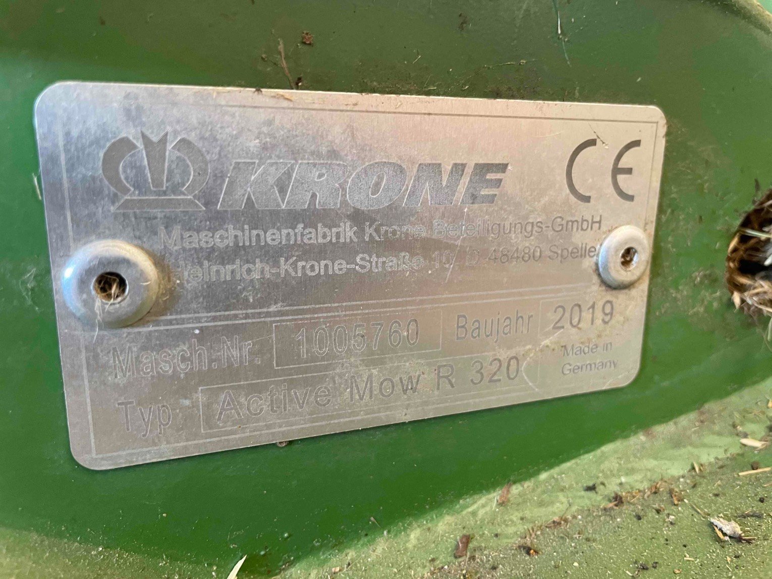 Mähwerk del tipo Krone Active mow r320, Gebrauchtmaschine en ORLEIX (Imagen 10)
