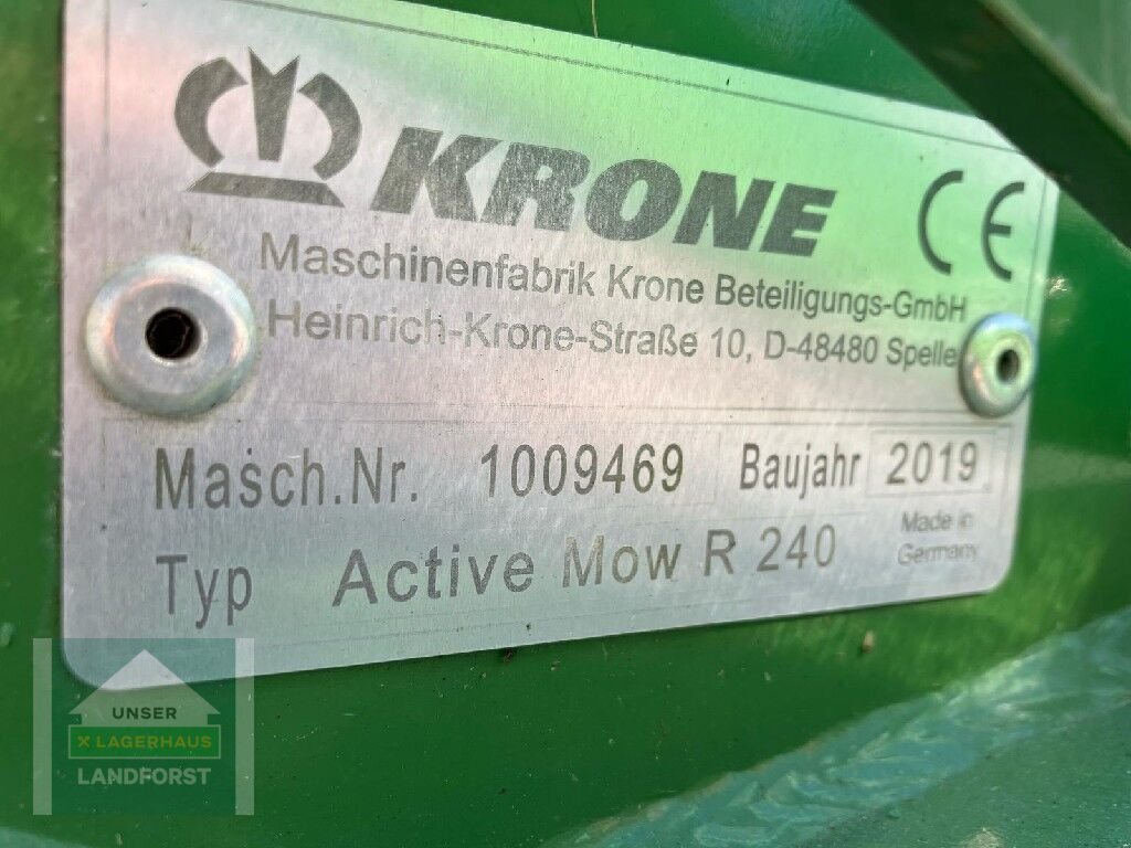 Mähwerk типа Krone ActiveMow R 240, Gebrauchtmaschine в Murau (Фотография 15)