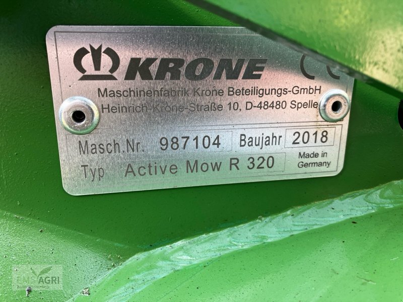 Mähwerk типа Krone Activemow R320, Gebrauchtmaschine в Vöhringen (Фотография 3)