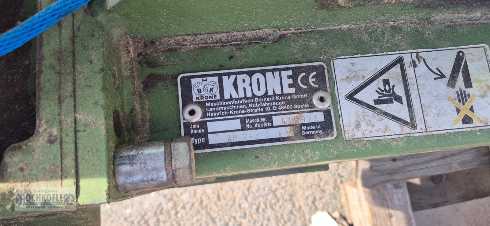 Mähwerk типа Krone AM  243 S, Gebrauchtmaschine в Wies (Фотография 2)