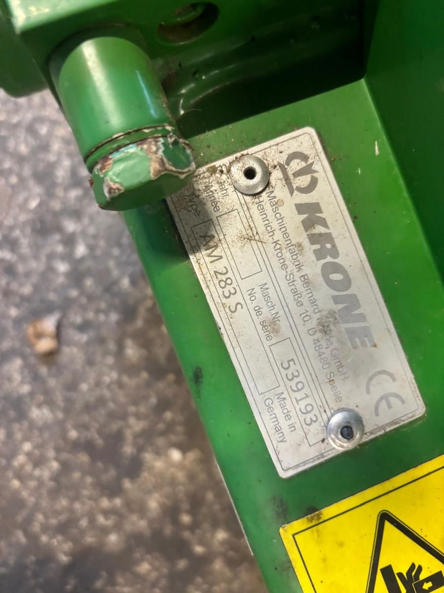 Mähwerk του τύπου Krone AM 283 S, Gebrauchtmaschine σε Hopfgarten (Φωτογραφία 2)