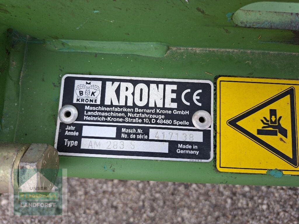 Mähwerk of the type Krone AM 283 S, Gebrauchtmaschine in Kapfenberg (Picture 6)