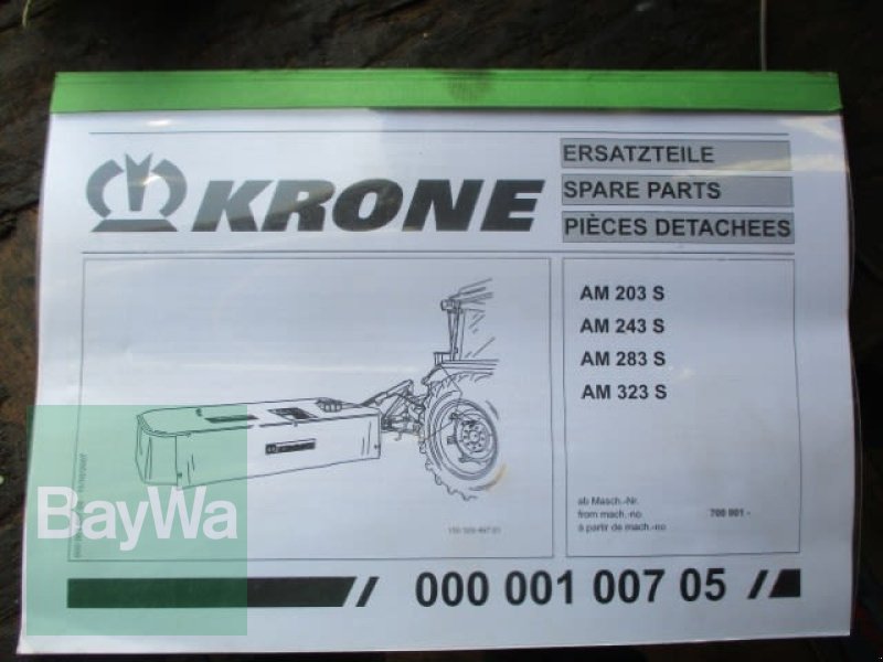 Mähwerk tip Krone AM 323 S      #530, Gebrauchtmaschine in Schönau b.Tuntenhausen (Poză 18)