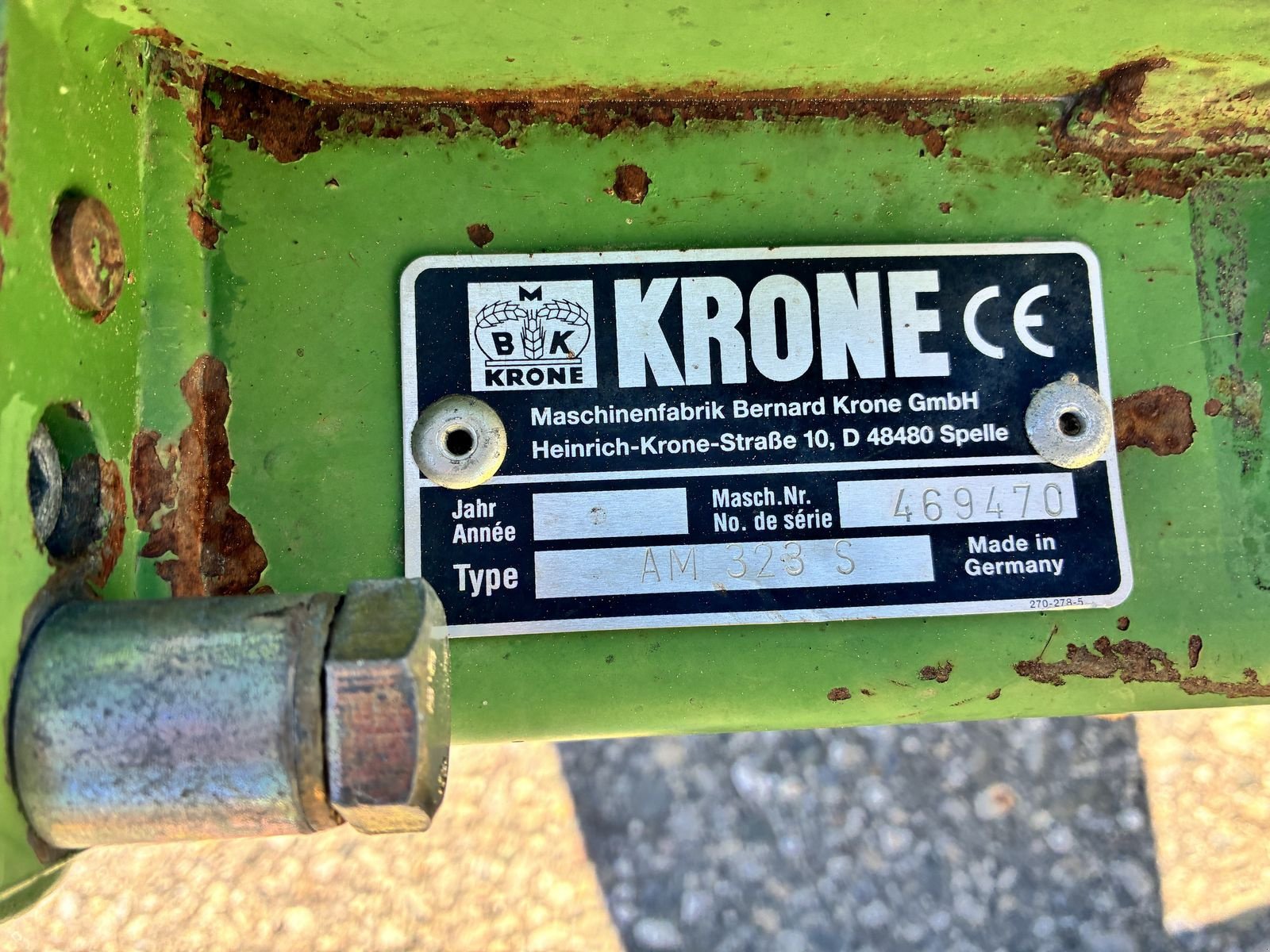 Mähwerk типа Krone AM 323 S, Gebrauchtmaschine в Villach (Фотография 5)