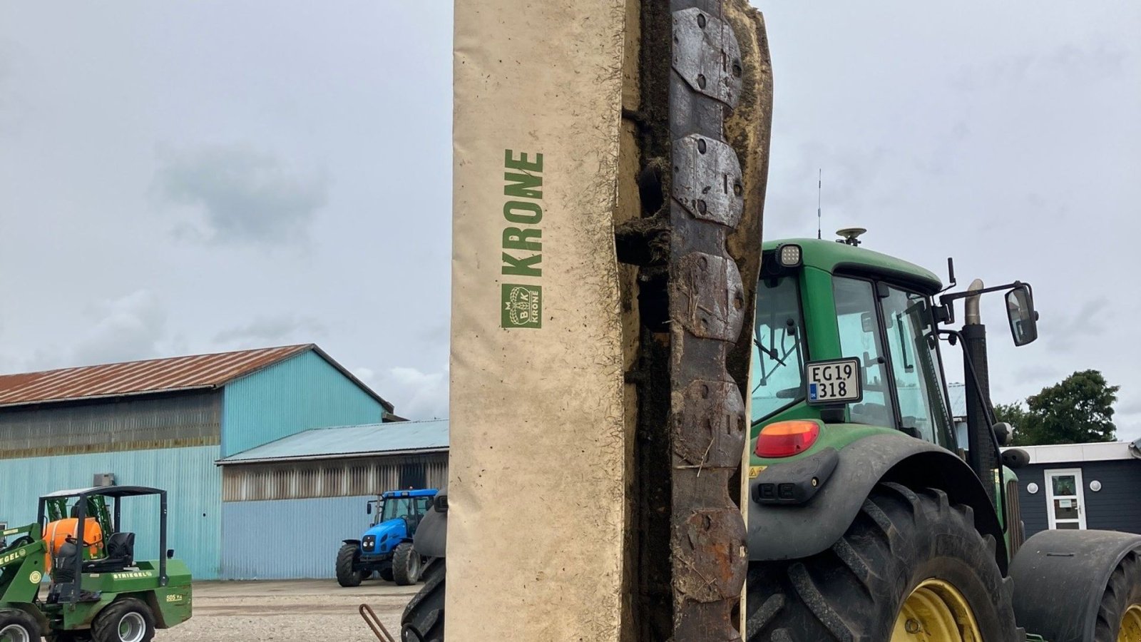 Mähwerk типа Krone am 403 skårlægger, Gebrauchtmaschine в Rødekro (Фотография 1)