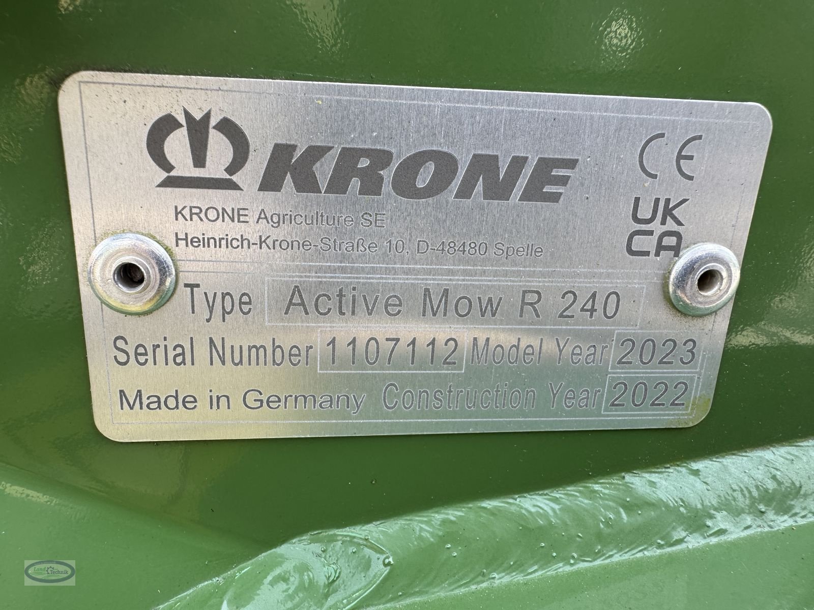 Mähwerk του τύπου Krone AM R 240, Neumaschine σε Münzkirchen (Φωτογραφία 4)