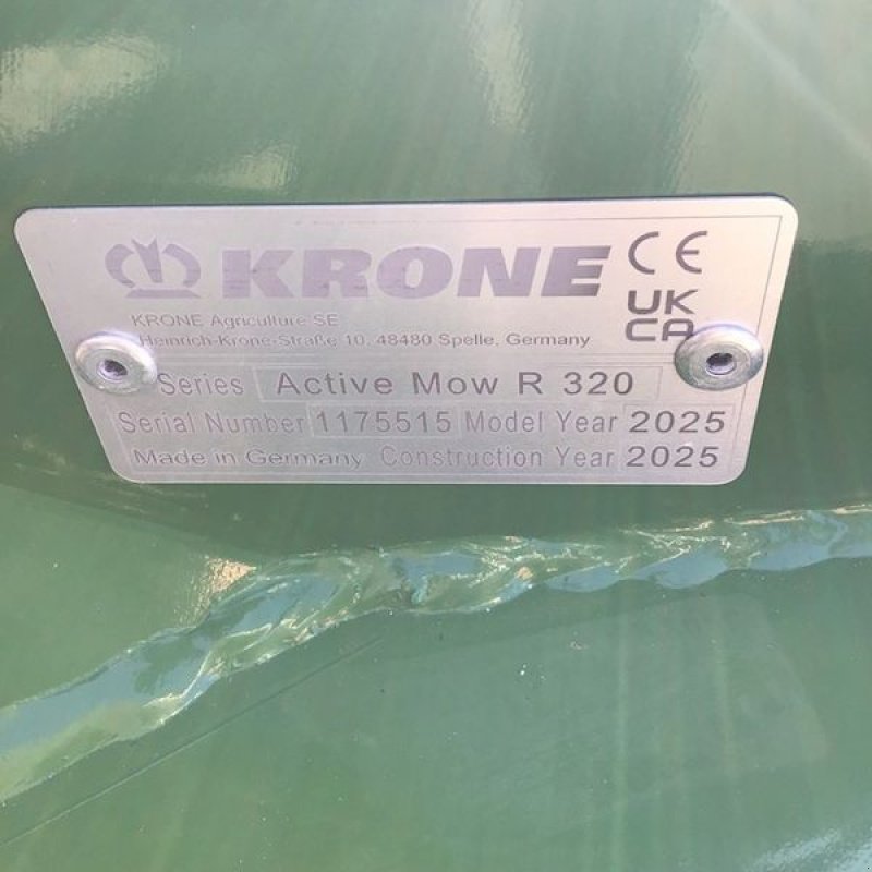 Mähwerk Türe ait Krone AM R 320, Neumaschine içinde Stössing (resim 8)