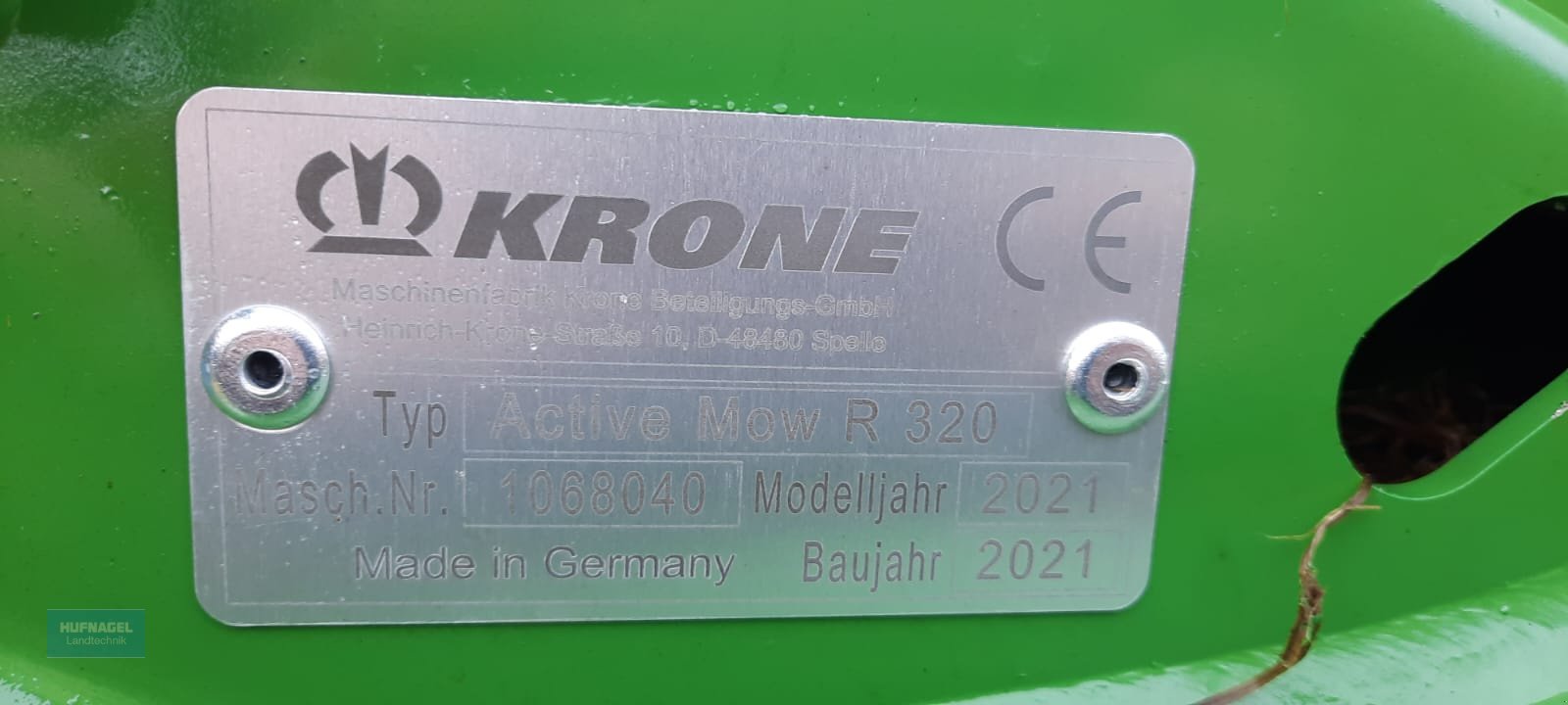 Mähwerk des Typs Krone AM R320, Neumaschine in Neuhof-Zenn (Bild 6)