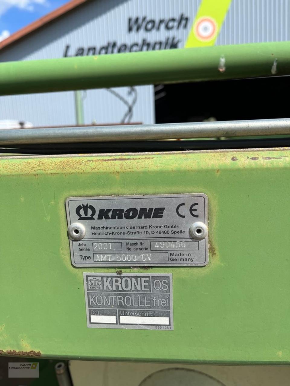 Mähwerk tip Krone AMT 5000, Gebrauchtmaschine in Schora (Poză 15)