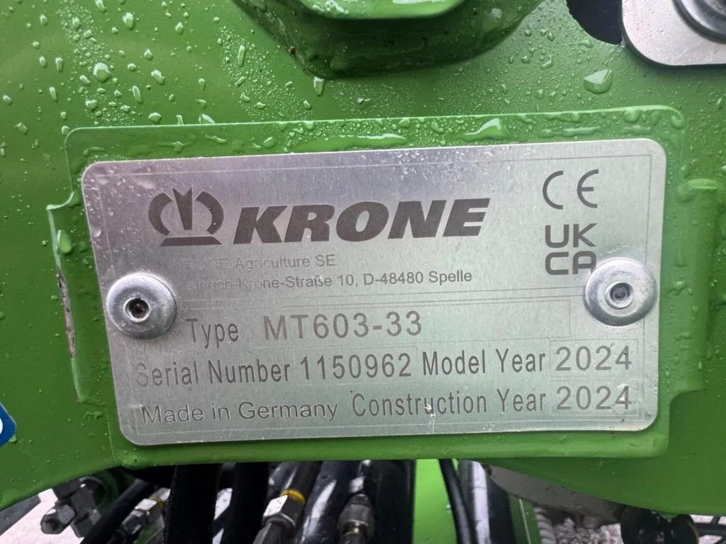 Mähwerk typu Krone B 880 CV + easy cut F 320 CV Triple maaier, Gebrauchtmaschine v Ruinerwold (Obrázok 11)