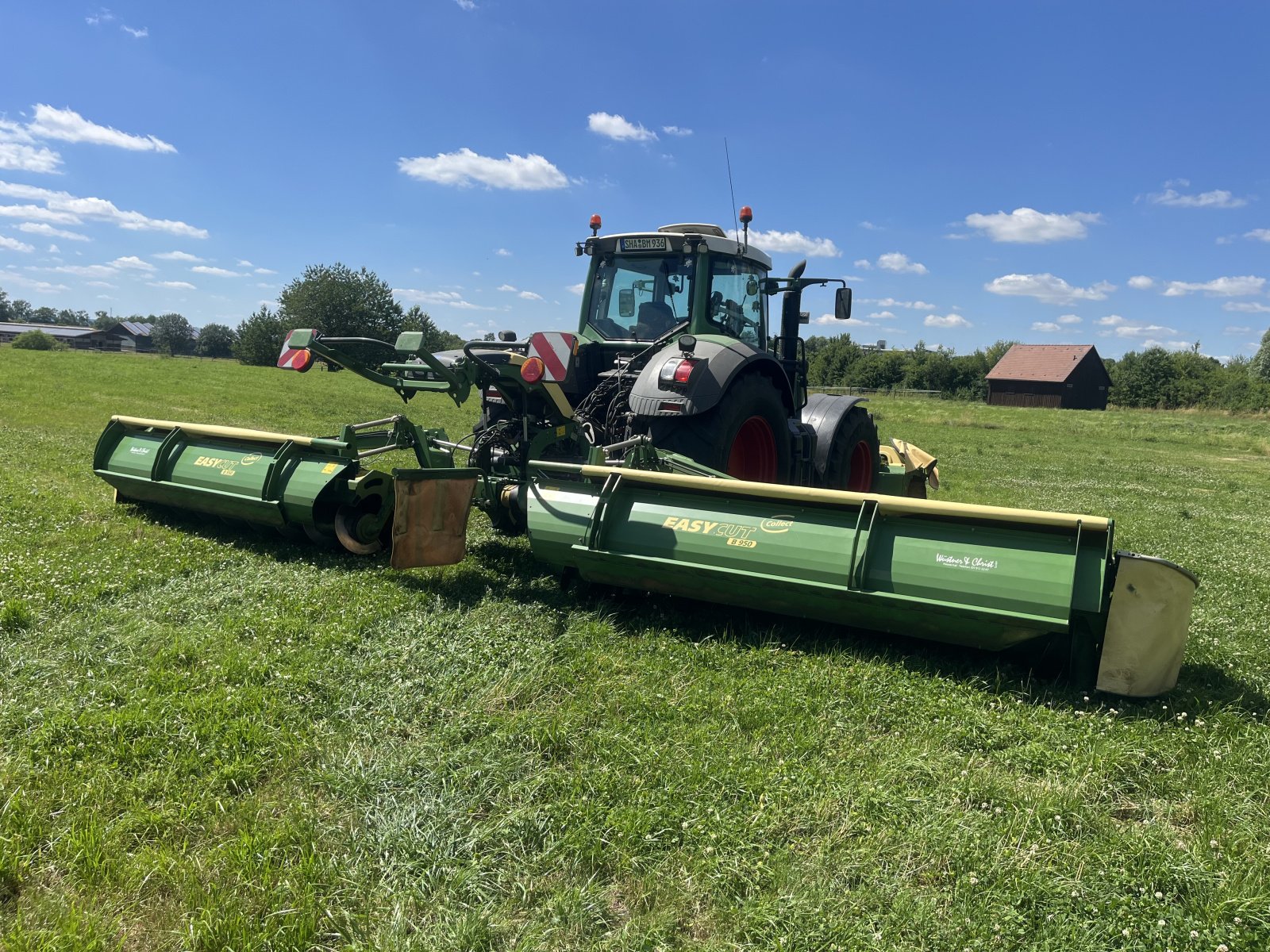 Mähwerk типа Krone B950 Collect kombination, Gebrauchtmaschine в tüngental (Фотография 2)