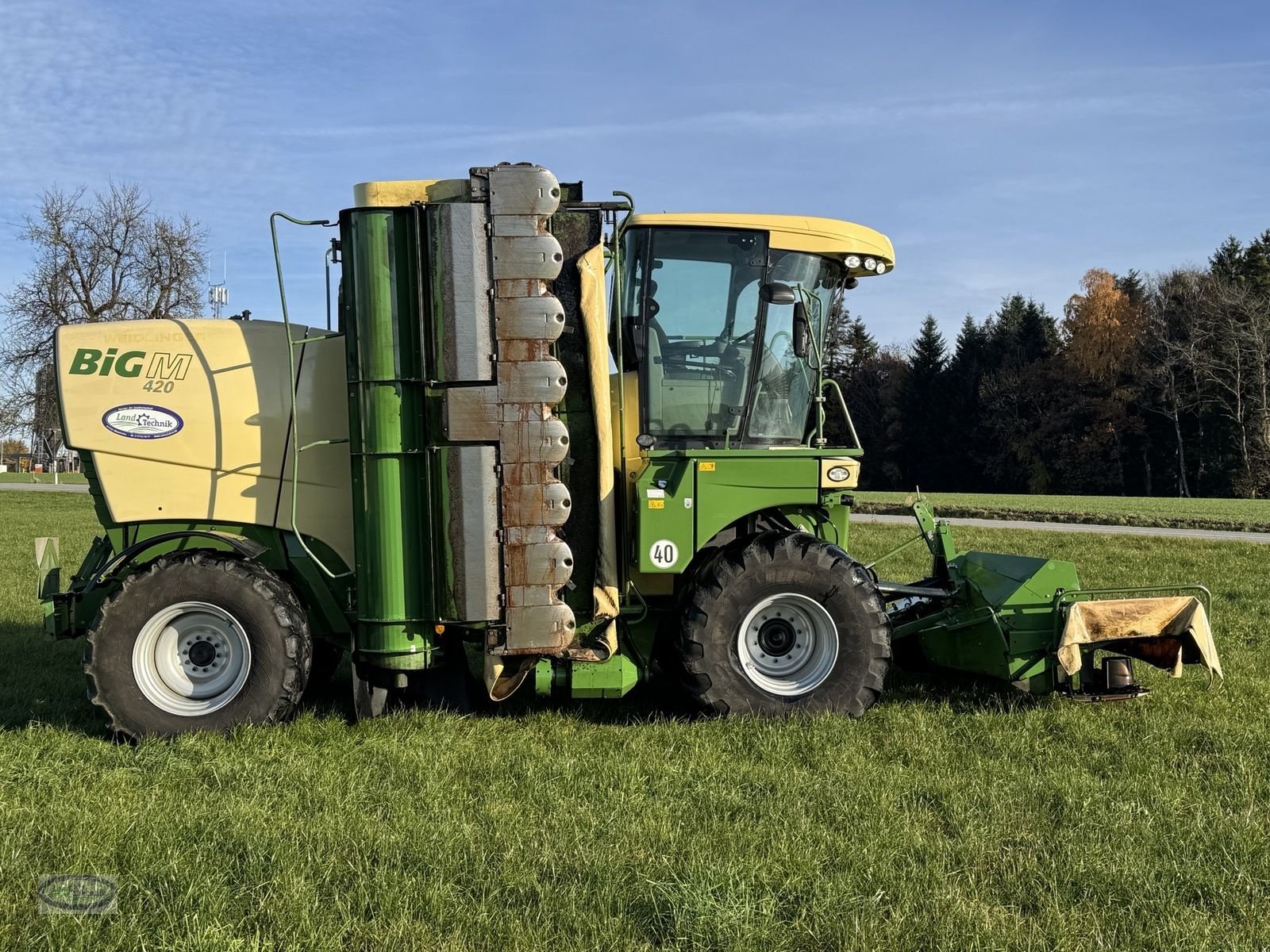 Mähwerk tip Krone Big M 420 CV, Gebrauchtmaschine in Münzkirchen (Poză 7)