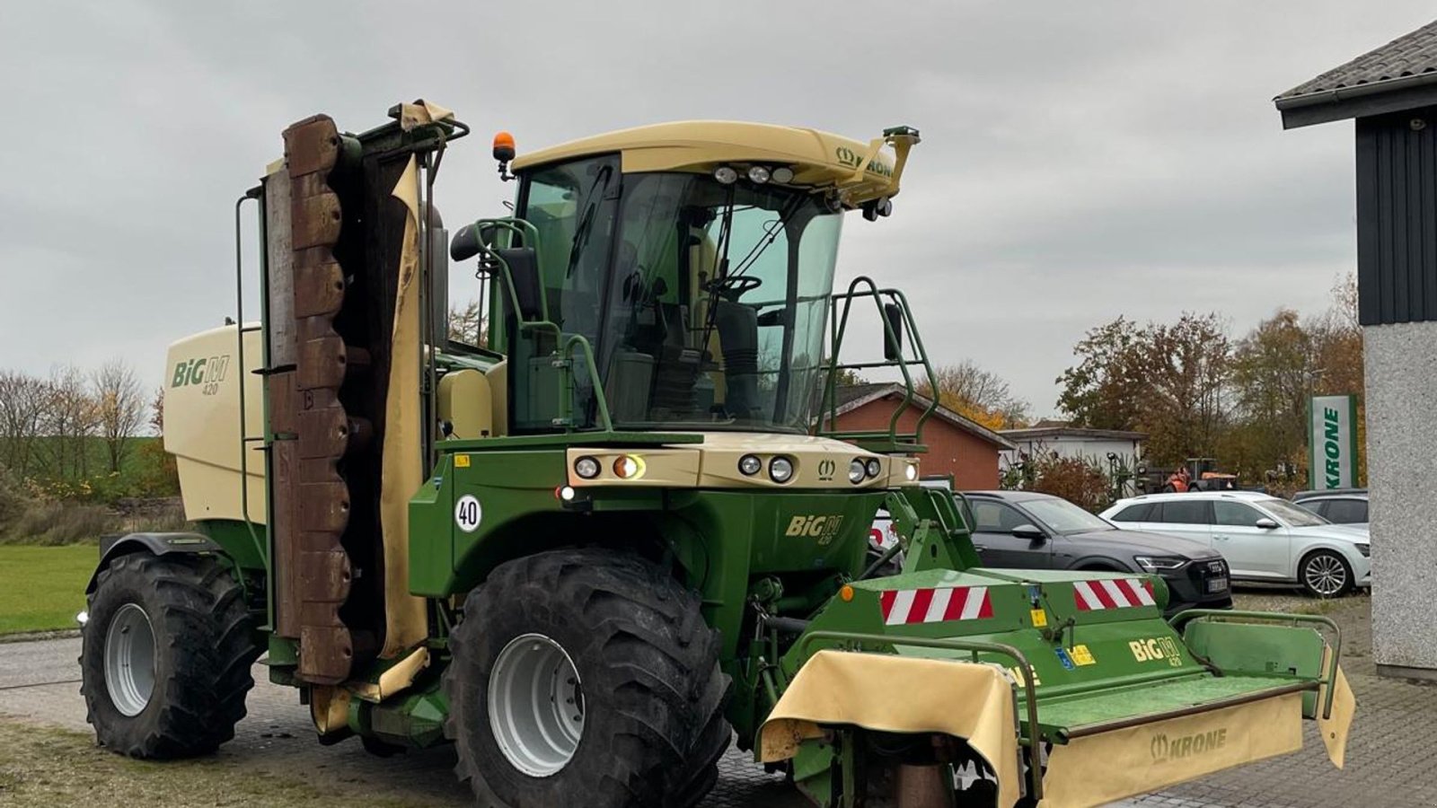 Mähwerk of the type Krone BiG M 420 med snegle, Gebrauchtmaschine in Kongerslev (Picture 8)
