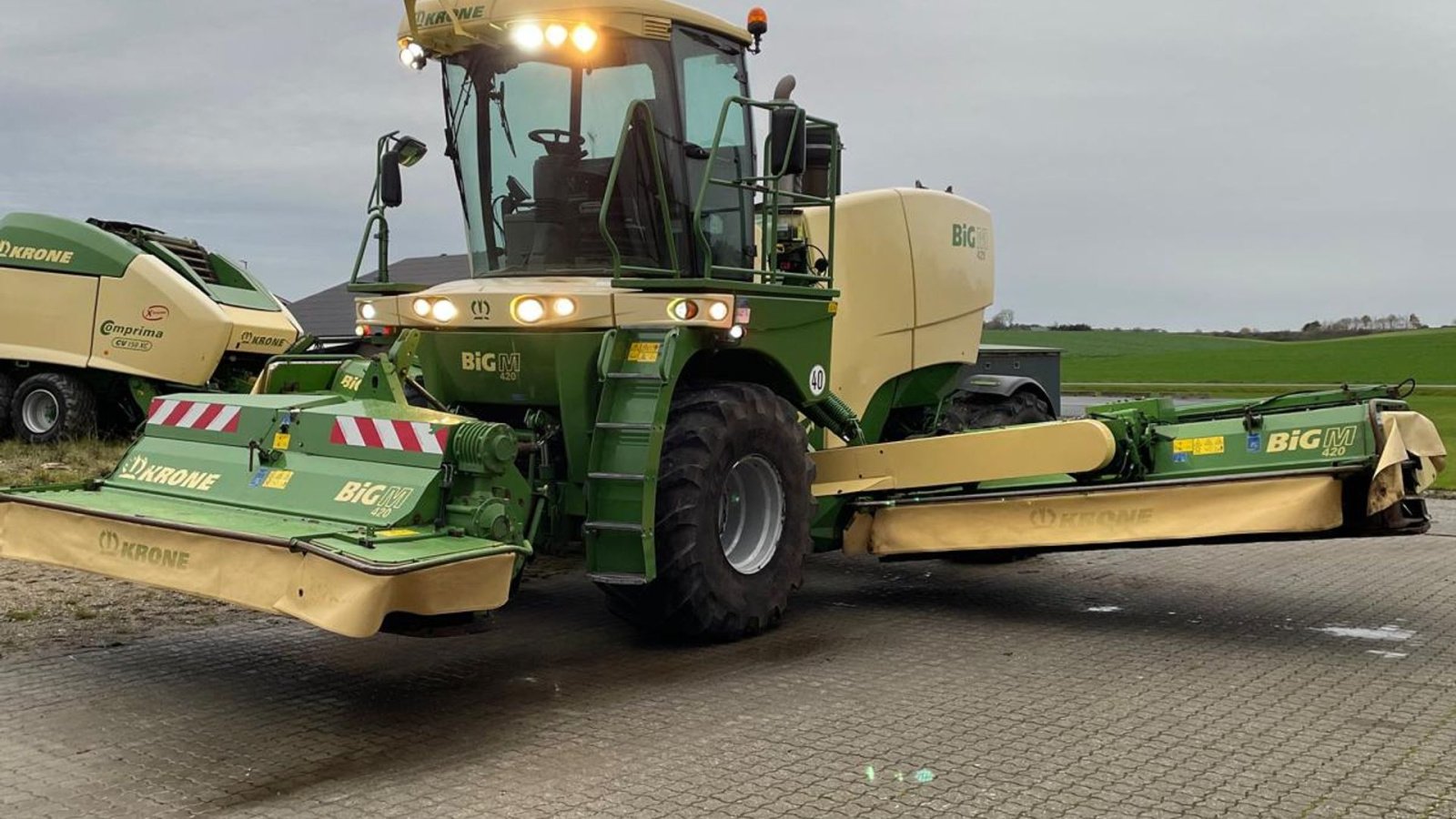 Mähwerk of the type Krone BiG M 420 med snegle, Gebrauchtmaschine in Kongerslev (Picture 11)