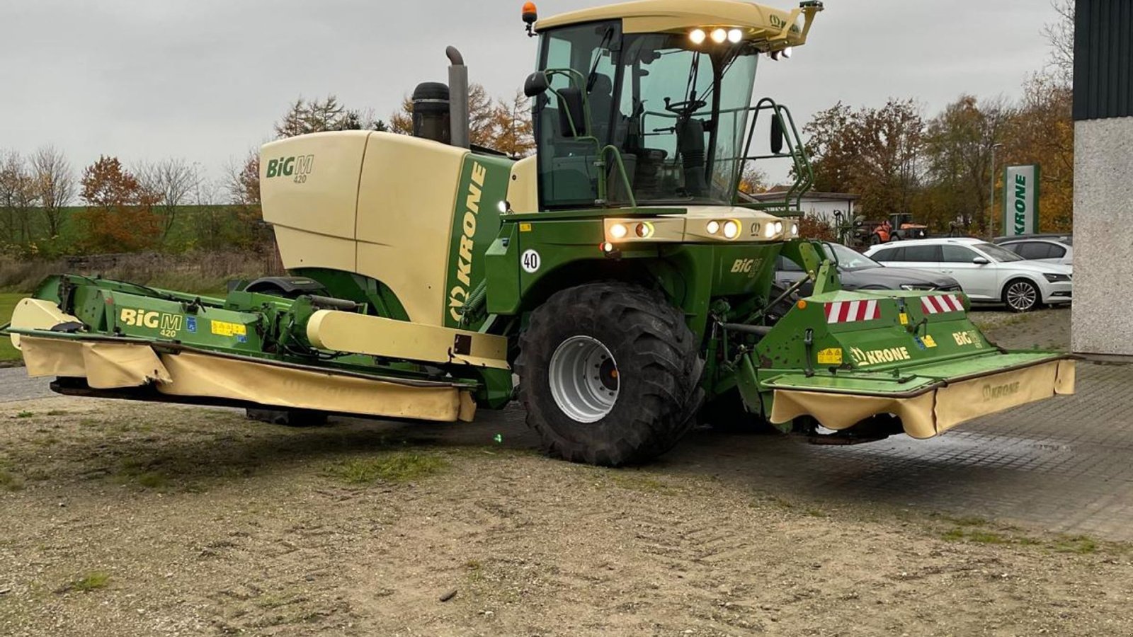 Mähwerk of the type Krone BiG M 420 med snegle, Gebrauchtmaschine in Kongerslev (Picture 16)