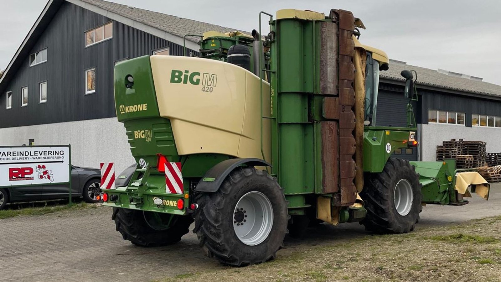 Mähwerk of the type Krone BiG M 420 med snegle, Gebrauchtmaschine in Kongerslev (Picture 5)