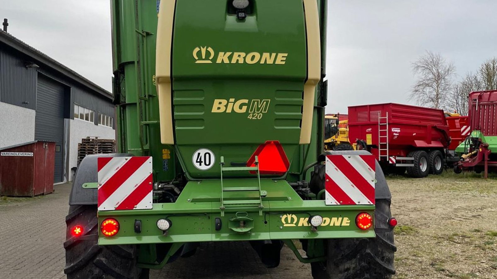 Mähwerk of the type Krone BiG M 420 med snegle, Gebrauchtmaschine in Kongerslev (Picture 4)