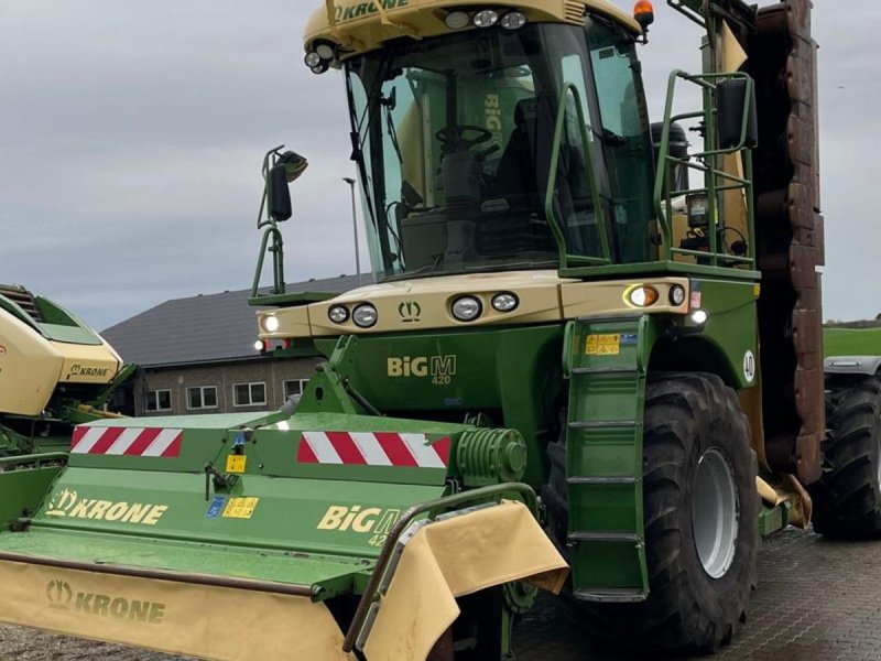 Mähwerk van het type Krone BiG M 420 med snegle, Gebrauchtmaschine in Kongerslev (Foto 1)