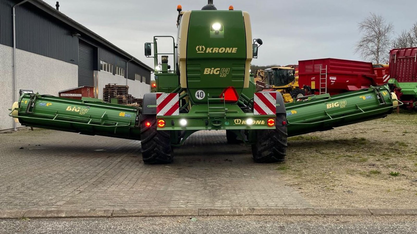 Mähwerk of the type Krone BiG M 420 med snegle, Gebrauchtmaschine in Kongerslev (Picture 14)