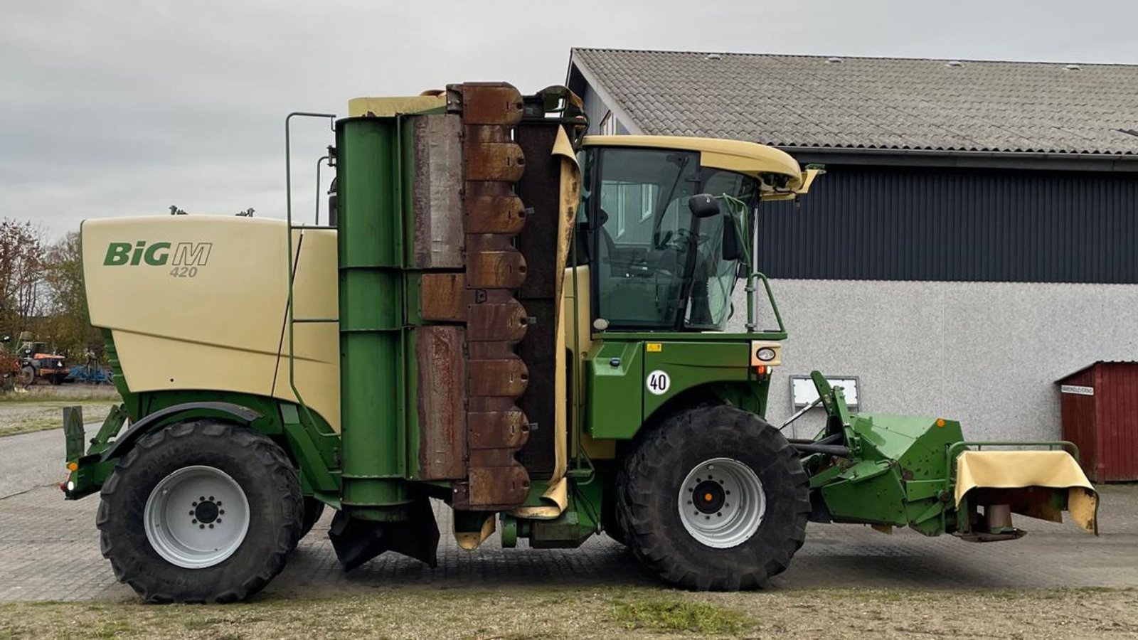 Mähwerk of the type Krone BiG M 420 med snegle, Gebrauchtmaschine in Kongerslev (Picture 7)