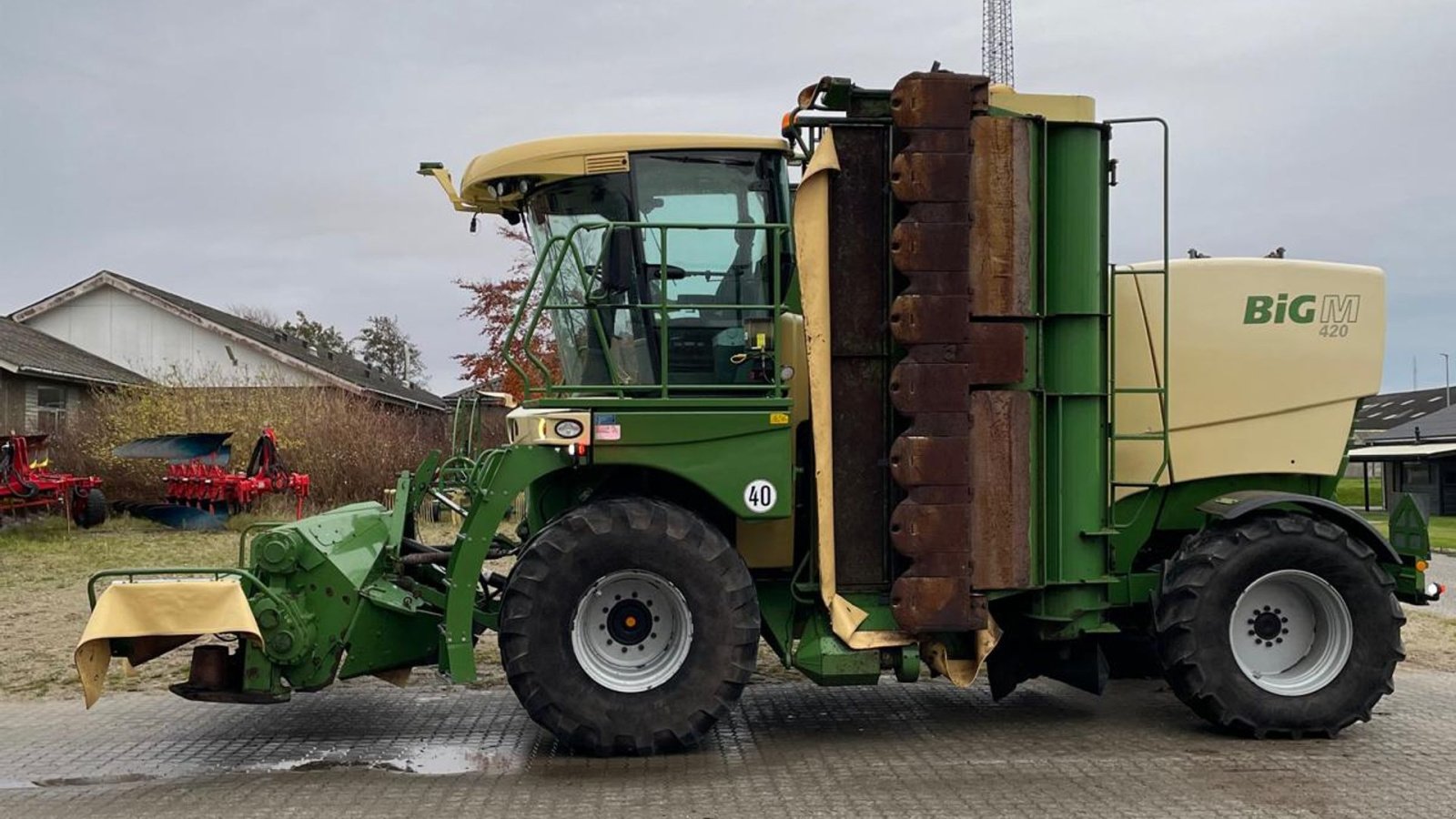 Mähwerk of the type Krone BiG M 420 med snegle, Gebrauchtmaschine in Kongerslev (Picture 2)