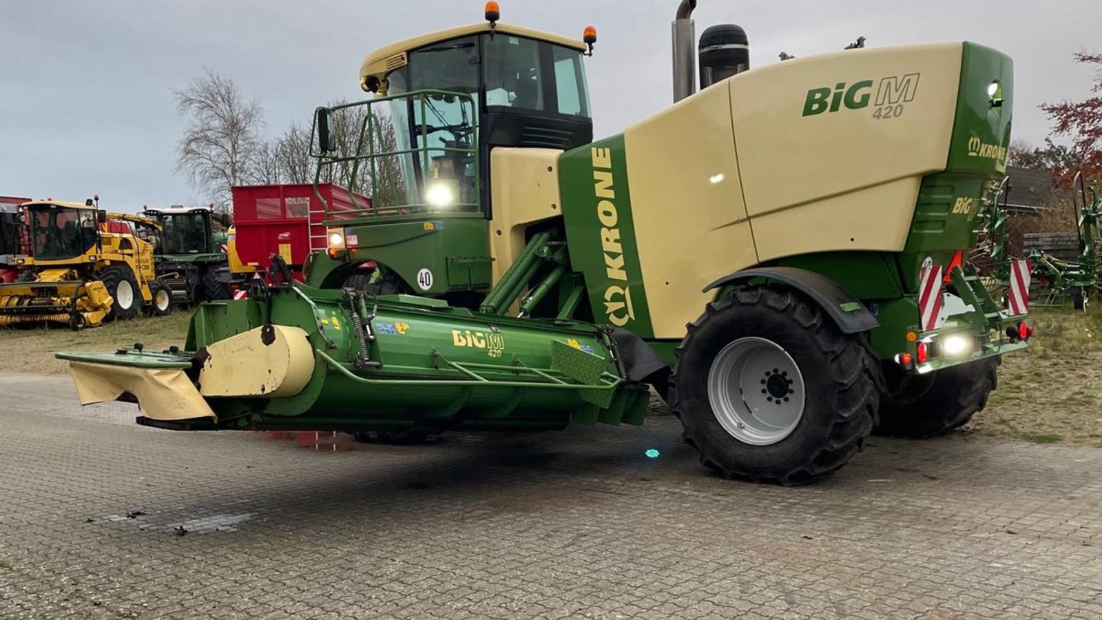 Mähwerk of the type Krone BiG M 420 med snegle, Gebrauchtmaschine in Kongerslev (Picture 13)