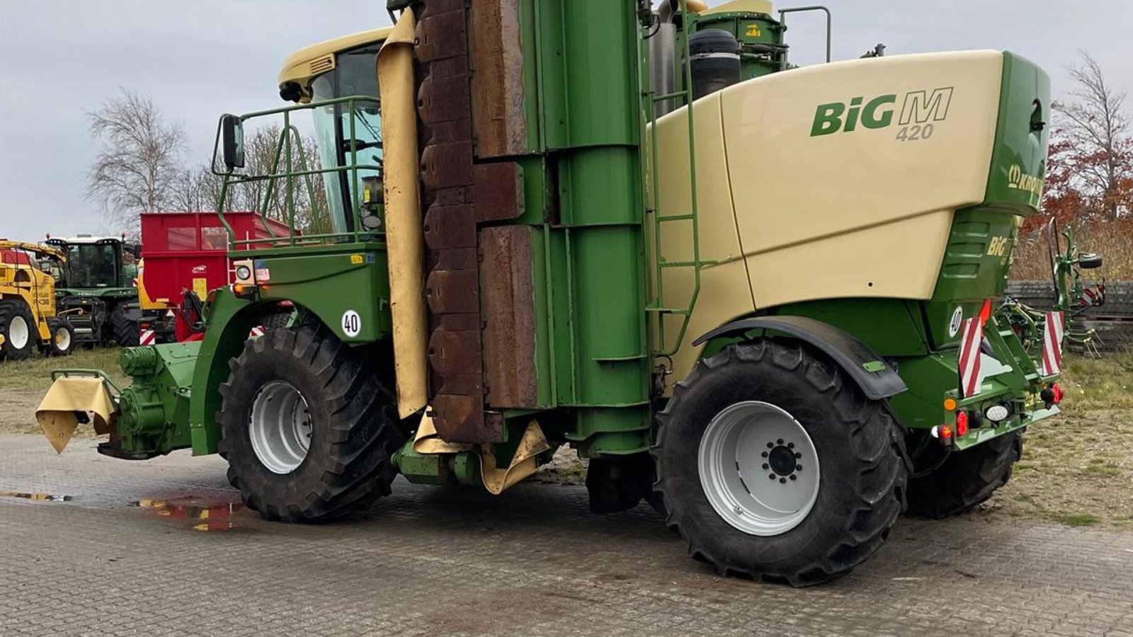 Mähwerk of the type Krone BiG M 420 med snegle, Gebrauchtmaschine in Kongerslev (Picture 3)