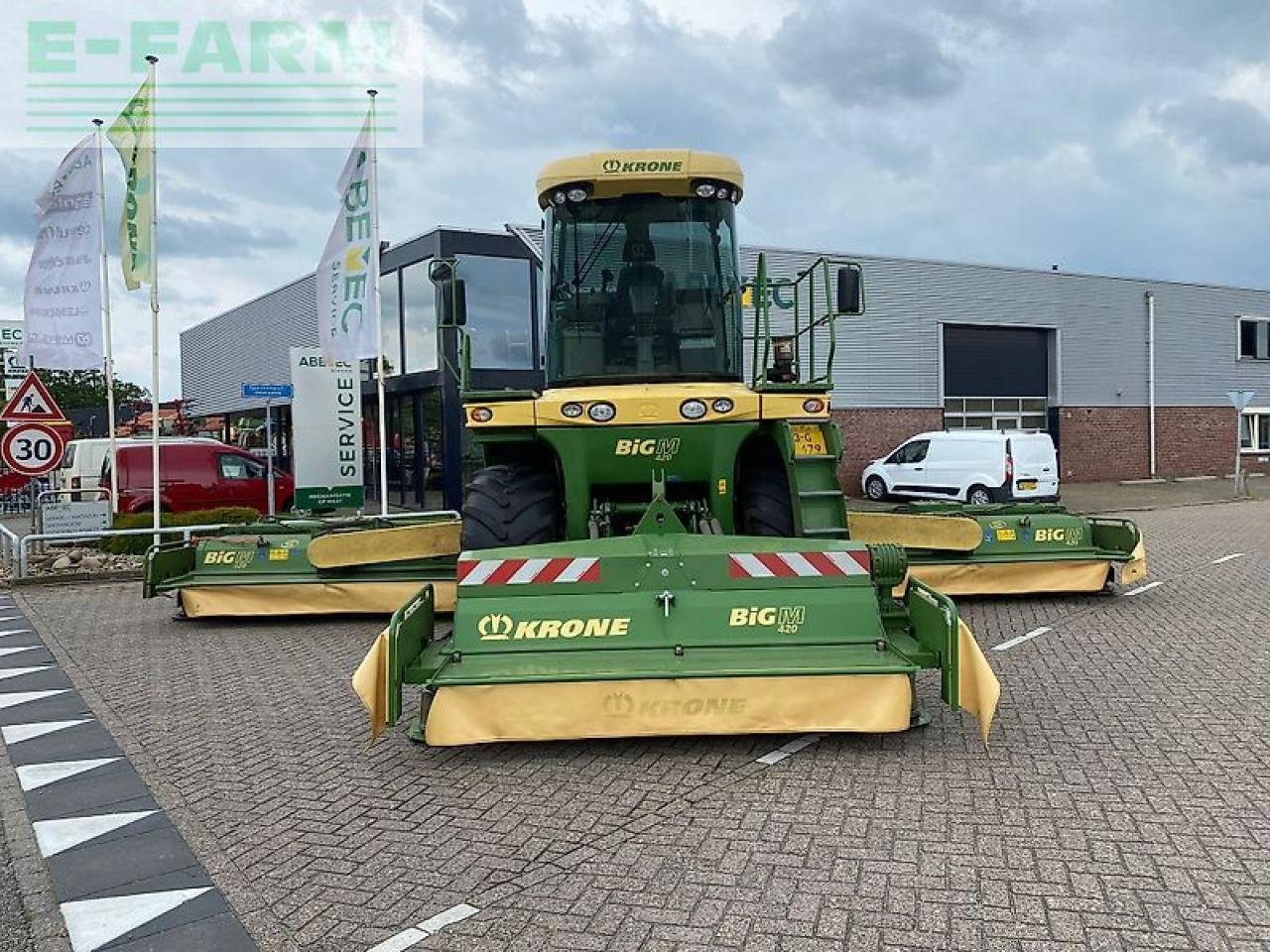 Mähwerk za tip Krone big m 420, Gebrauchtmaschine u gg VEGHEL (Slika 5)