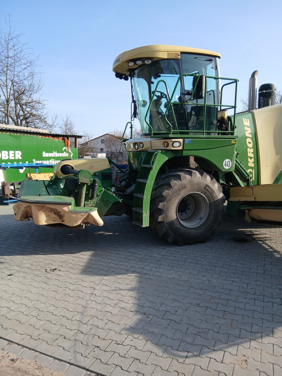 Mähwerk типа Krone Big M 420, Gebrauchtmaschine в Biebelried (Фотография 1)