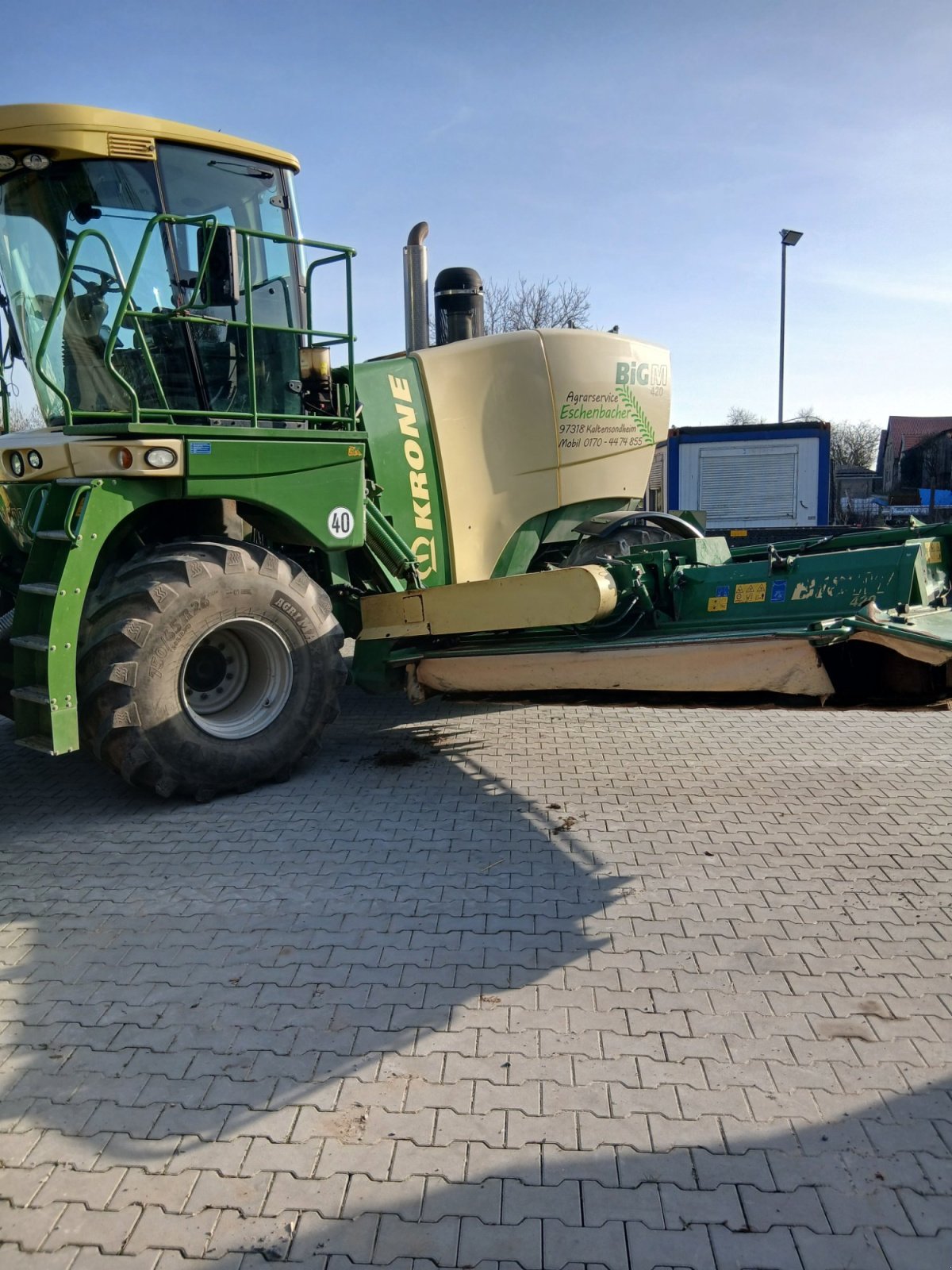Mähwerk типа Krone Big M 420, Gebrauchtmaschine в Biebelried (Фотография 2)